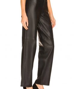 Best deal 💯 Camila Coelho Jess Leather Pant In Black 🎉 -Camila Coelho Store COEL WP66 V2