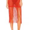 Best Pirce ⭐ Camila Coelho Ipanema Crochet Skirt In Coral Red 🌟 -Camila Coelho Store COEL WQ1 V1