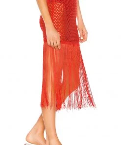 Best Pirce β Camila Coelho Ipanema Crochet Skirt In Coral Red π 7 Best Pirce β Camila Coelho Ipanema Crochet Skirt In Coral Red π -Camila Coelho Store COEL WQ1 V2