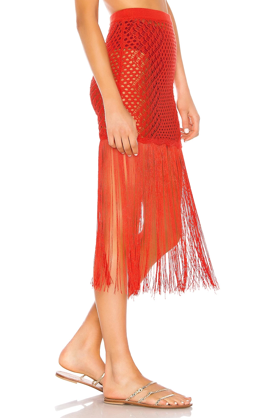 Best Pirce β Camila Coelho Ipanema Crochet Skirt In Coral Red π 4 Best Pirce β Camila Coelho Ipanema Crochet Skirt In Coral Red π - Image 2