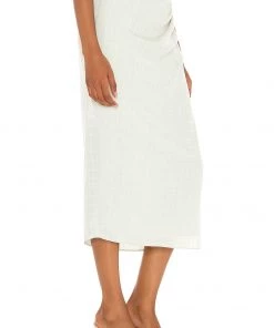 Best Sale 👍 Camila Coelho Eden Midi Skirt In Sage 👍 -Camila Coelho Store COEL WQ61 V2