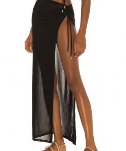 Coupon 🎁 Camila Coelho Emily Skirt In Black 🔔