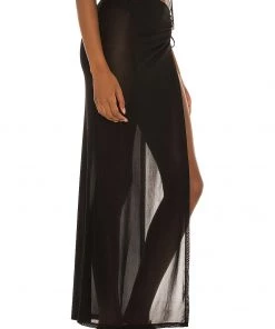 Coupon 🎁 Camila Coelho Emily Skirt In Black 🔔 -Camila Coelho Store COEL WQ63 V2