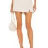 Outlet 🧨 Camila Coelho Tessa Mini Skirt In Nude ⭐ -Camila Coelho Store COEL WQ71 V1