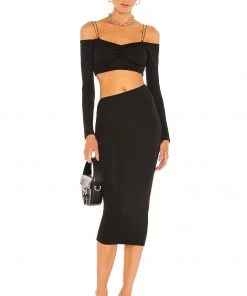 Best reviews of ✔️ Camila Coelho Kalysta Skirt In Black 🧨 -Camila Coelho Store COEL WQ74 V4