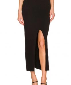 Best Pirce 🔔 Camila Coelho Macadamia Skirt In Black 👏