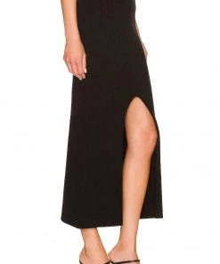 Best Pirce 🔔 Camila Coelho Macadamia Skirt In Black 👏 -Camila Coelho Store COEL WQ76 V2