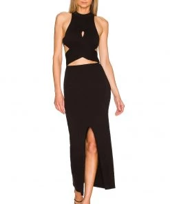 Best Pirce 🔔 Camila Coelho Macadamia Skirt In Black 👏 -Camila Coelho Store COEL WQ76 V4