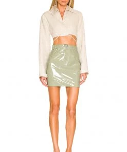 New π€© Camila Coelho Eliana Mini Skirt In Sage π 9 New π€© Camila Coelho Eliana Mini Skirt In Sage π -Camila Coelho Store COEL WQ84 V4