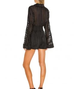 Best deal 🔔 Camila Coelho Amelia Romper In Black 👍 -Camila Coelho Store COEL WR6 V3
