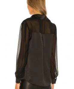 Best Pirce 💯 Camila Coelho Ida Top In Black ⌛ -Camila Coelho Store COEL WS100 V4