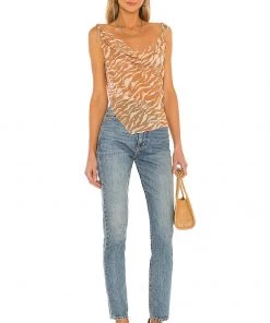 Brand new π― Camila Coelho Tati Cowl Cami In Brown Zebra π€© 11 Brand new π― Camila Coelho Tati Cowl Cami In Brown Zebra π€© -Camila Coelho Store COEL WS117 V5