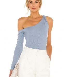 Hot Sale 🔥 Camila Coelho Dawn Bodysuit In Baby Blue 😀