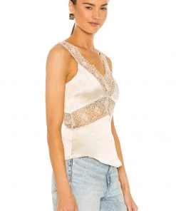 Best Sale π Camila Coelho Delaney Top In Champagne π 7 Best Sale π Camila Coelho Delaney Top In Champagne π -Camila Coelho Store COEL WS122 V2