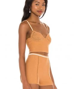 Budget β Camila Coelho Claudine Crochet Top In Tan & White π― 7 Budget β Camila Coelho Claudine Crochet Top In Tan & White π― -Camila Coelho Store COEL WS141 V2
