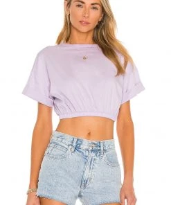 Promo 😍 Camila Coelho Alia Top In Pale Lavender 🧨