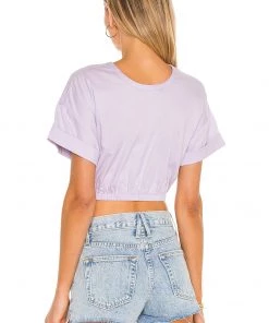 Promo 😍 Camila Coelho Alia Top In Pale Lavender 🧨 -Camila Coelho Store COEL WS143 V3