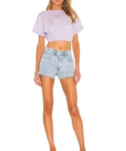 Promo 😍 Camila Coelho Alia Top In Pale Lavender 🧨 -Camila Coelho Store COEL WS143 V4