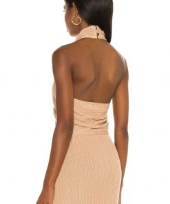 Best deal ⌛ Camila Coelho Lyon Top In Tan 😍 -Camila Coelho Store COEL WS147 V3