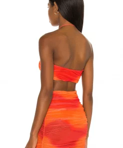 Top 10 π Camila Coelho Kelly Top In Orange Tie Dye π 8 Top 10 π Camila Coelho Kelly Top In Orange Tie Dye π -Camila Coelho Store COEL WS148 V3