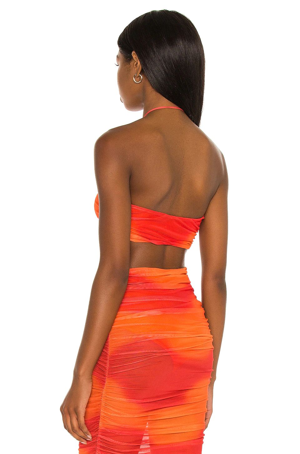 Top 10 π Camila Coelho Kelly Top In Orange Tie Dye π 5 Top 10 π Camila Coelho Kelly Top In Orange Tie Dye π - Image 3