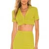 Best Sale π Camila Coelho Bennie Crop Shirt In Yellow Green π₯ 1 Best Sale π Camila Coelho Bennie Crop Shirt In Yellow Green π₯ -Camila Coelho Store COEL WS152 V1