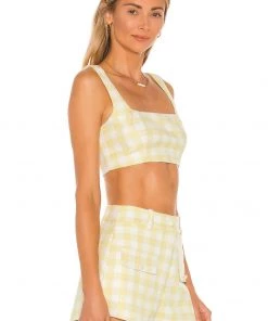Brand new π Camila Coelho Clarisse Top In Yellow & White π 8 Brand new π Camila Coelho Clarisse Top In Yellow & White π -Camila Coelho Store COEL WS154 V2