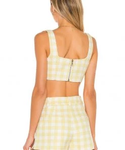 Brand new π Camila Coelho Clarisse Top In Yellow & White π 9 Brand new π Camila Coelho Clarisse Top In Yellow & White π -Camila Coelho Store COEL WS154 V3