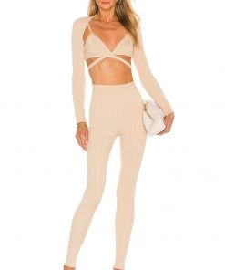 Coupon ✨ Camila Coelho Tristan Top In Tan 😀 -Camila Coelho Store COEL WS157 V4