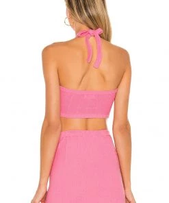 Best deal 🛒 Camila Coelho Marlena Top In Pink 😍 -Camila Coelho Store COEL WS158 V3