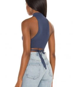 Cheap π Camila Coelho Adona Top In Stormy Blue π 8 Cheap π Camila Coelho Adona Top In Stormy Blue π -Camila Coelho Store COEL WS163 V3