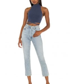 Cheap π Camila Coelho Adona Top In Stormy Blue π 9 Cheap π Camila Coelho Adona Top In Stormy Blue π -Camila Coelho Store COEL WS163 V4