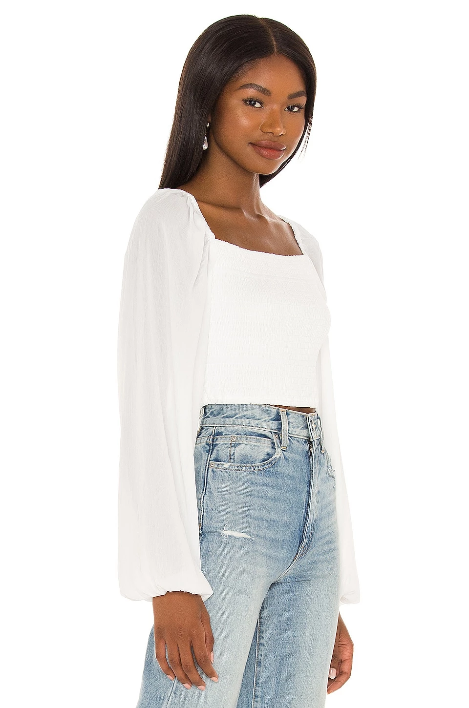 Outlet ✔️ Camila Coelho Poesia Top In White ✨ 4 Outlet ✔️ Camila Coelho Poesia Top In White ✨ - Image 2