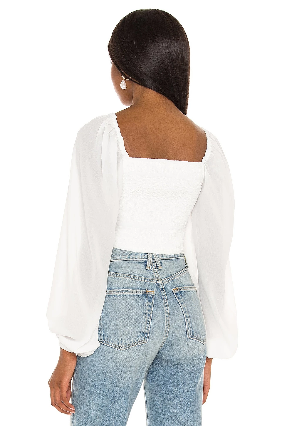 Outlet ✔️ Camila Coelho Poesia Top In White ✨ 5 Outlet ✔️ Camila Coelho Poesia Top In White ✨ - Image 3