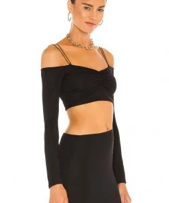 Buy 𧨠Camila Coelho Kalysta Top In Black π 7 Buy 𧨠Camila Coelho Kalysta Top In Black π -Camila Coelho Store COEL WS167 V2