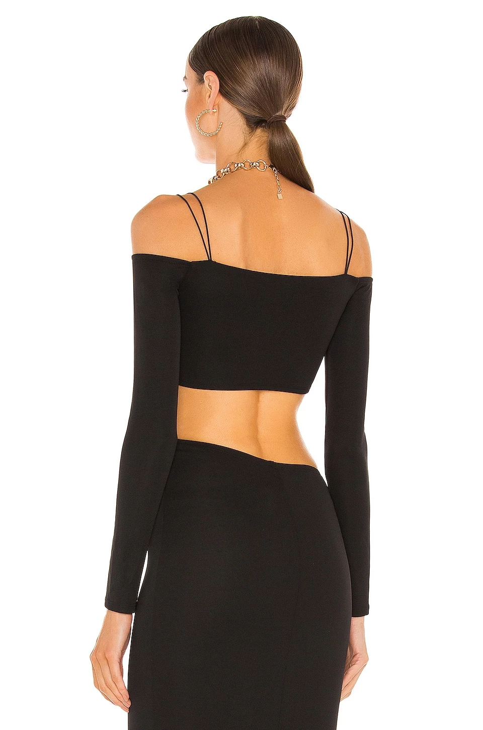 Buy 𧨠Camila Coelho Kalysta Top In Black π 5 Buy 𧨠Camila Coelho Kalysta Top In Black π - Image 3