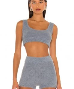 Coupon 🎁 Camila Coelho Toni Knit Top In Slate 🤩