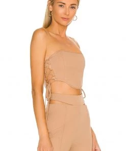 Best Pirce β Camila Coelho Kyla Bustier In Taupe π 7 Best Pirce β Camila Coelho Kyla Bustier In Taupe π -Camila Coelho Store COEL WS173 V2
