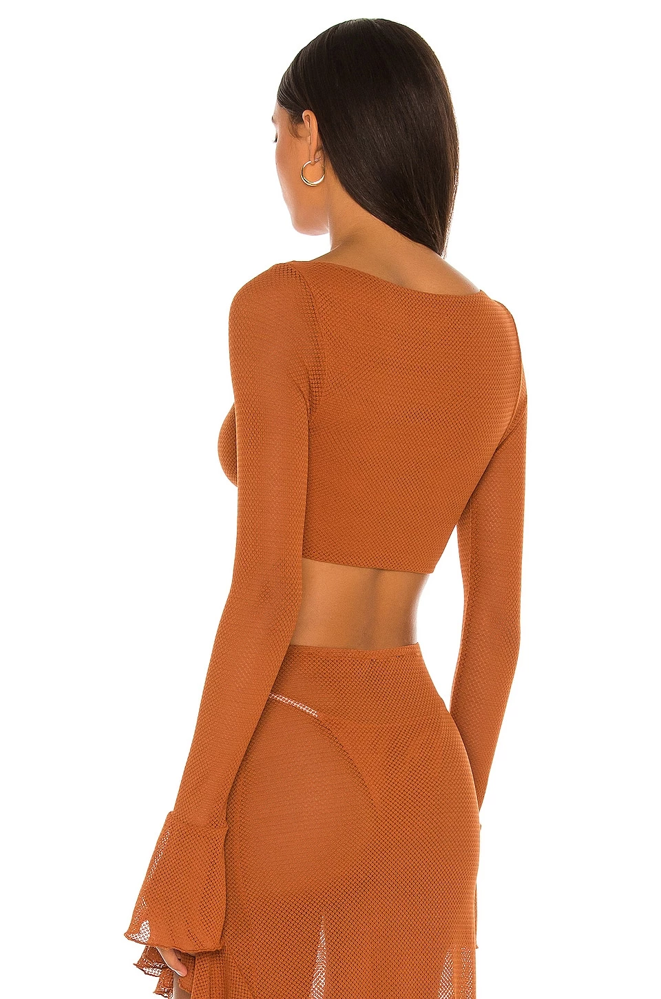 Flash Sale π Camila Coelho Shirlie Crop Top In Hazel Brown β¨ 5 Flash Sale π Camila Coelho Shirlie Crop Top In Hazel Brown β¨ - Image 3