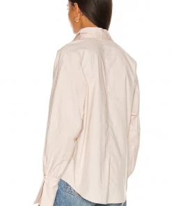 Cheapest 🎉 Camila Coelho Kristiana Oversized Shirt In Beige ⭐ -Camila Coelho Store COEL WS175 V3