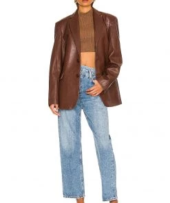 Wholesale 🔥 Camila Coelho Adalyn Tank In Brown 🤩 -Camila Coelho Store COEL WS177 V4