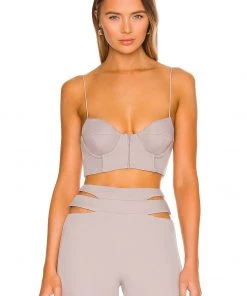 Coupon 🎁 Camila Coelho Clara Bustier In Grey 🛒