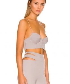 Coupon π Camila Coelho Clara Bustier In Grey π 7 Coupon π Camila Coelho Clara Bustier In Grey π -Camila Coelho Store COEL WS190 V2