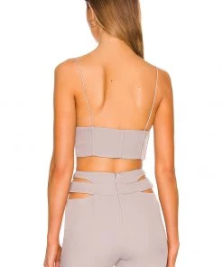 Coupon π Camila Coelho Clara Bustier In Grey π 8 Coupon π Camila Coelho Clara Bustier In Grey π -Camila Coelho Store COEL WS190 V3