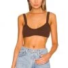 Best reviews of 🌟 Camila Coelho Adelie Knit Bra In Chocolate 🛒 -Camila Coelho Store COEL WS192 V1