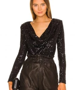 Brand new 🎁 Camila Coelho Cece Bodysuit In Black 🔔