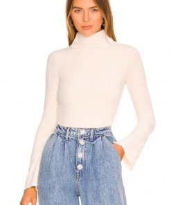 Flash Sale 😀 Camila Coelho Gloria Bodysuit In Off White 🎉