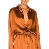 Deals ⭐ Camila Coelho Amber Top In Brown 🌟