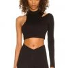 Outlet ✨ Camila Coelho Tammy Crop Top In Black 🔔 -Camila Coelho Store COEL WS200 V1