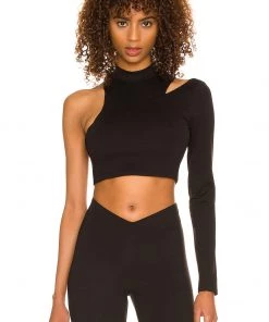 Outlet ✨ Camila Coelho Tammy Crop Top In Black 🔔